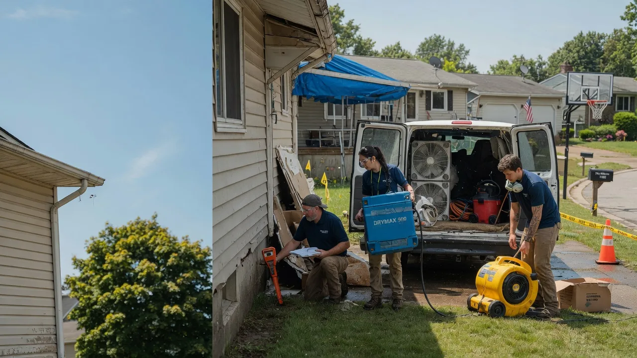 Ceiling Leak Cleanup in North Tonawanda, NY near me